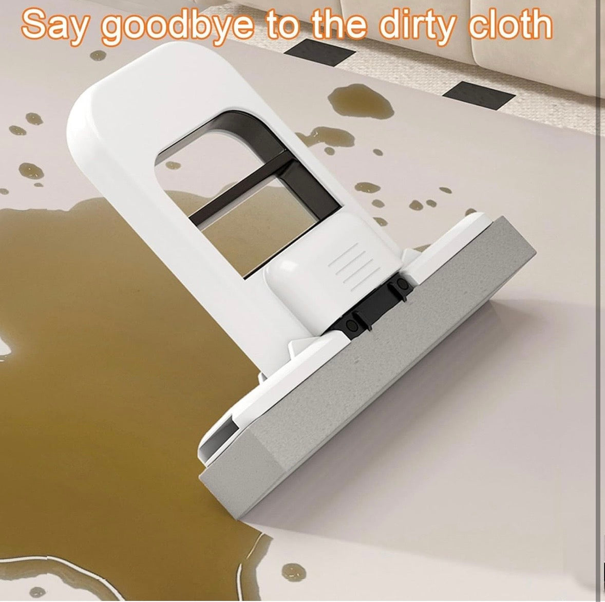 Mini Desktop Mop – Wet & Dry Cleaner for Kitchen & Small Spaces