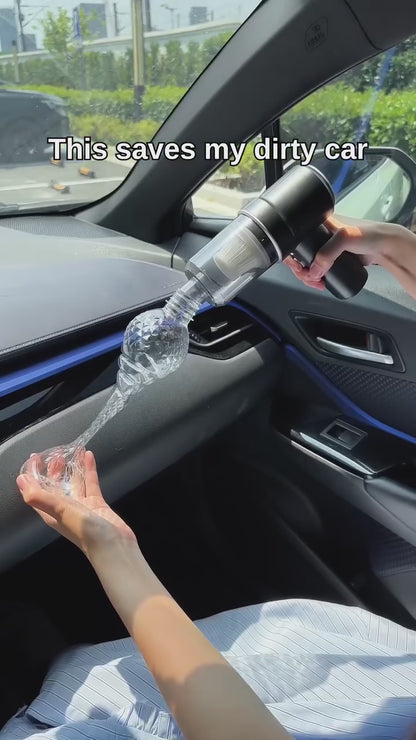 3-in-1 Cordless Air Duster & Vacuum Cleaner | USB Rechargeable for Car, Home & Electronics